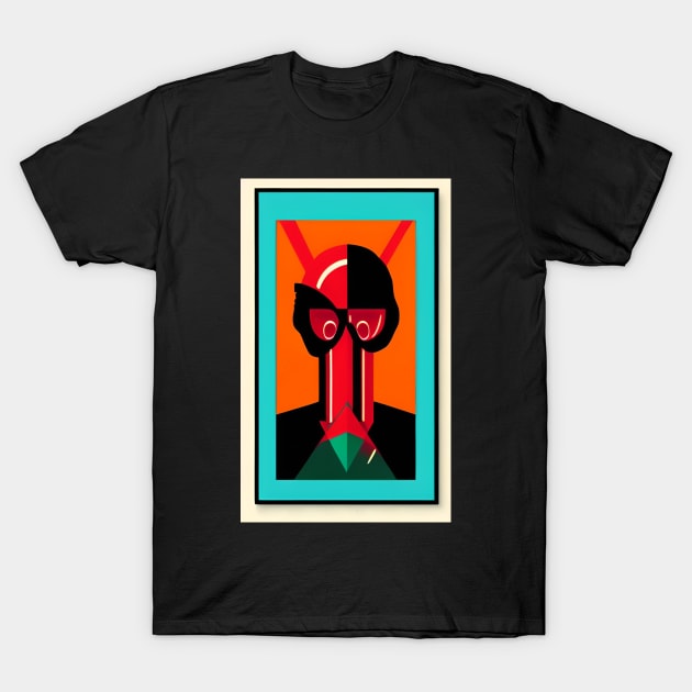 Framed Present - Oversize T-Shirt by Psychedeers